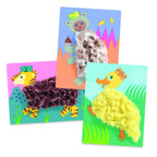 Atelier creativ Animalute cu caciulite, Djeco
