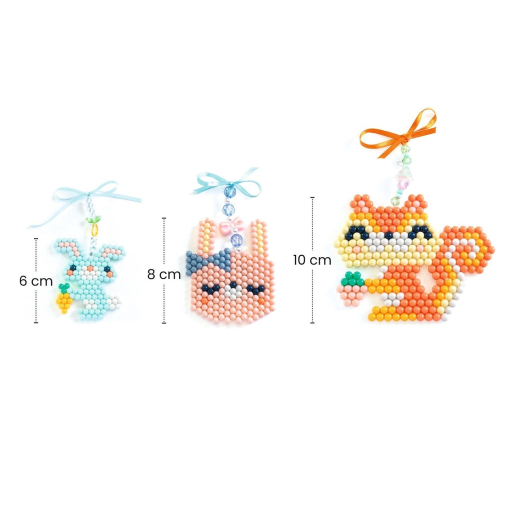 Atelier creativ cu margele Animalute norocoase, Djeco