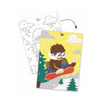 Atelier creativ cu nisip Sporturi cu placa, Djeco