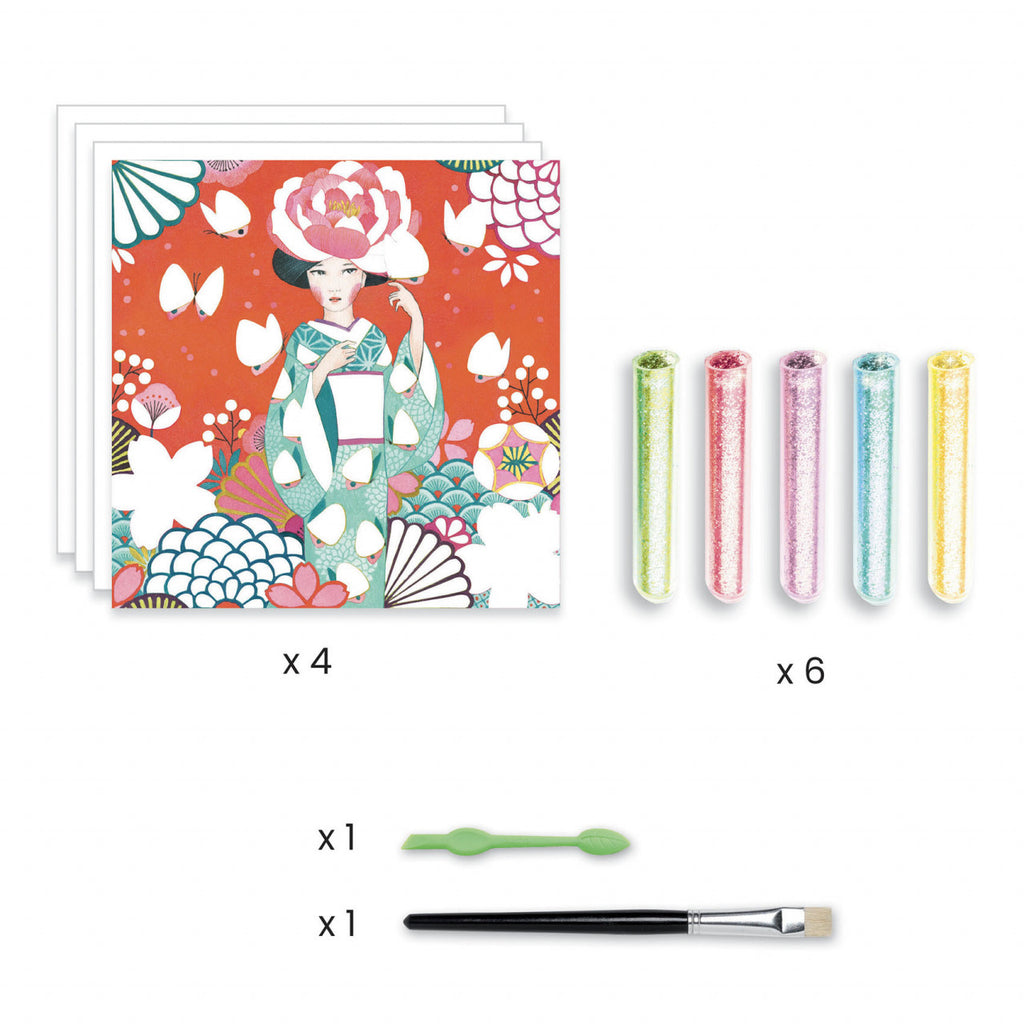 Atelier creativ cu sclipici Daydream, Djeco