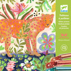 Atelier creativ cu sclipici Tropico, Djeco
