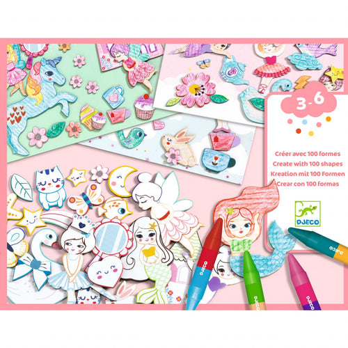 Atelier creativ O lume pentru fete, Djeco
