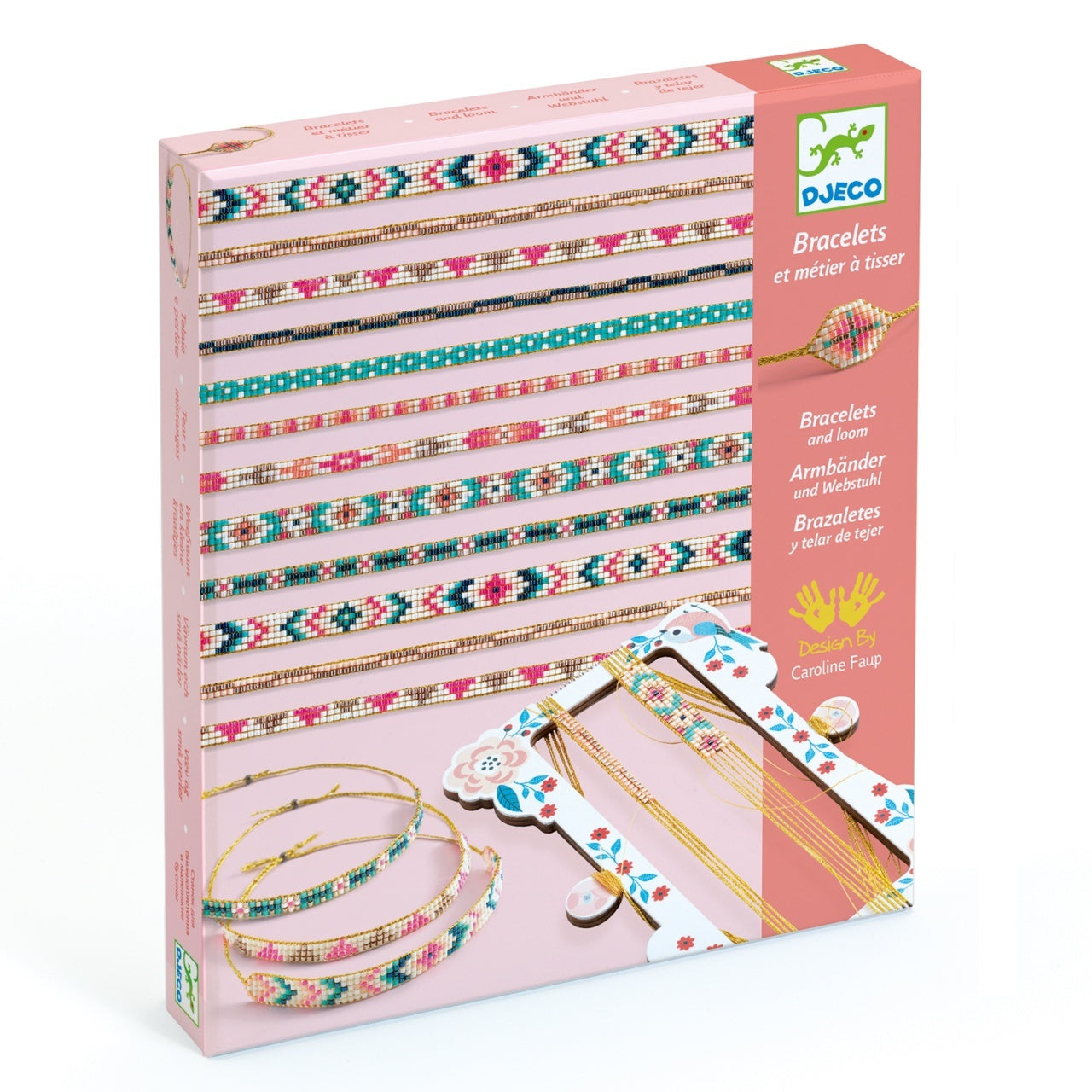 Atelier de confectionat bratari din margele, Djeco