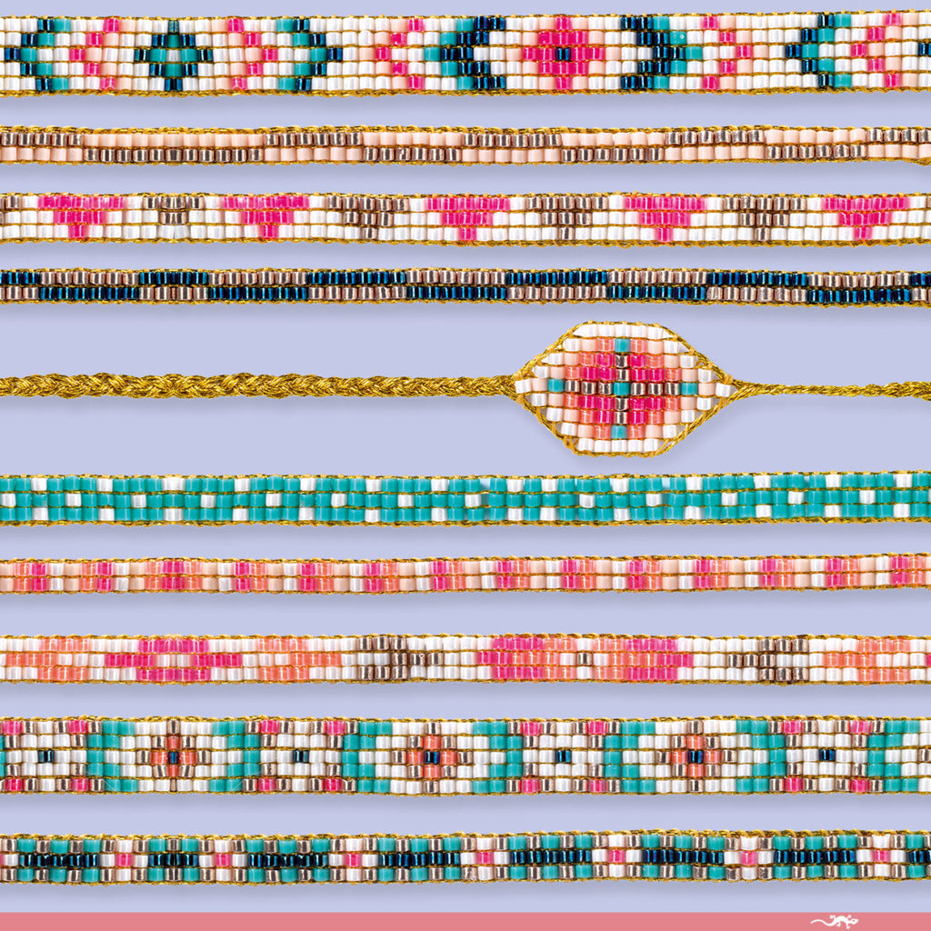 Atelier de confectionat bratari din margele, Djeco