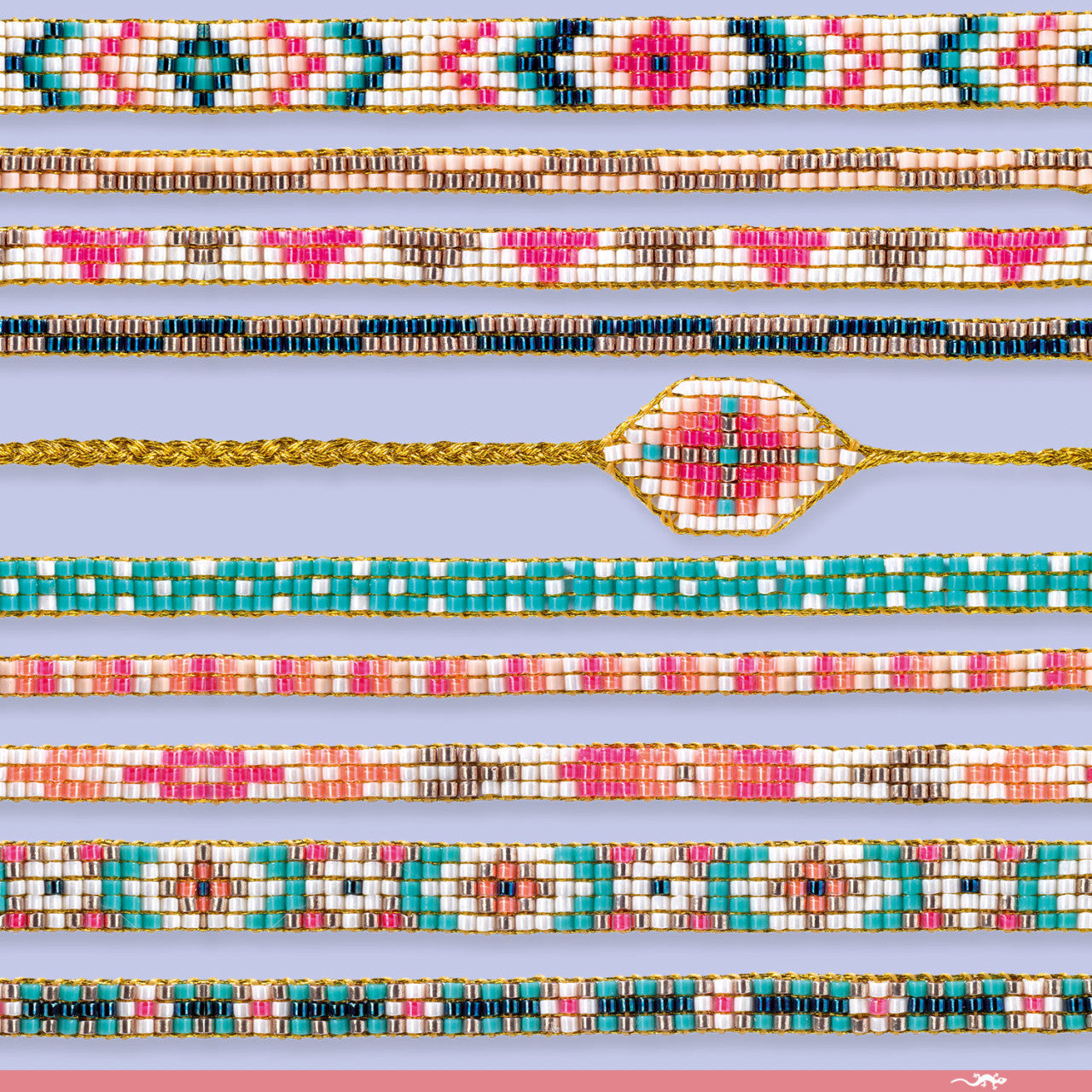 Atelier de confectionat bratari din margele, Djeco