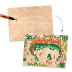 Atelier de pictura pe lemn Dinozauri, Djeco
