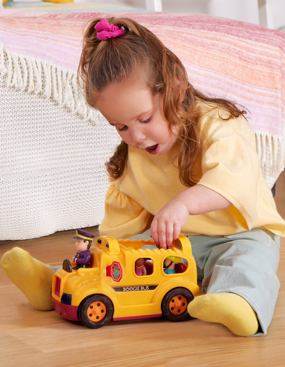B.Toys Bus with Lights and Sounds