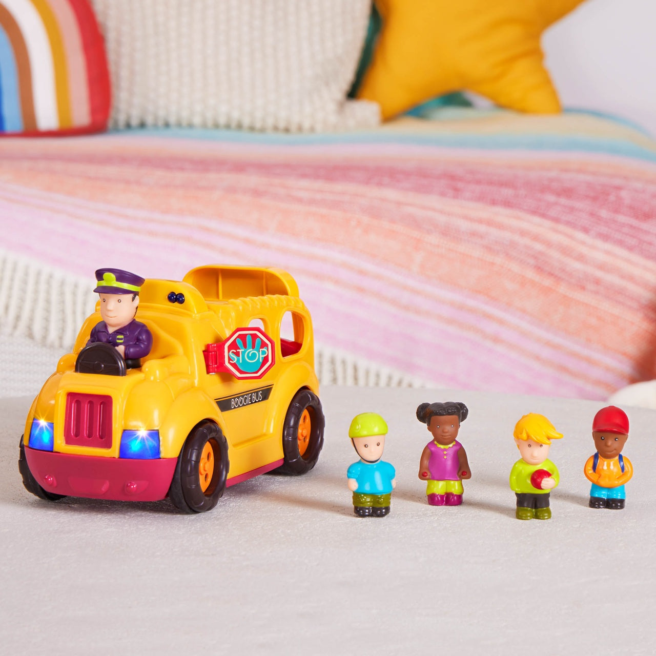B.Toys Bus with Lights and Sounds