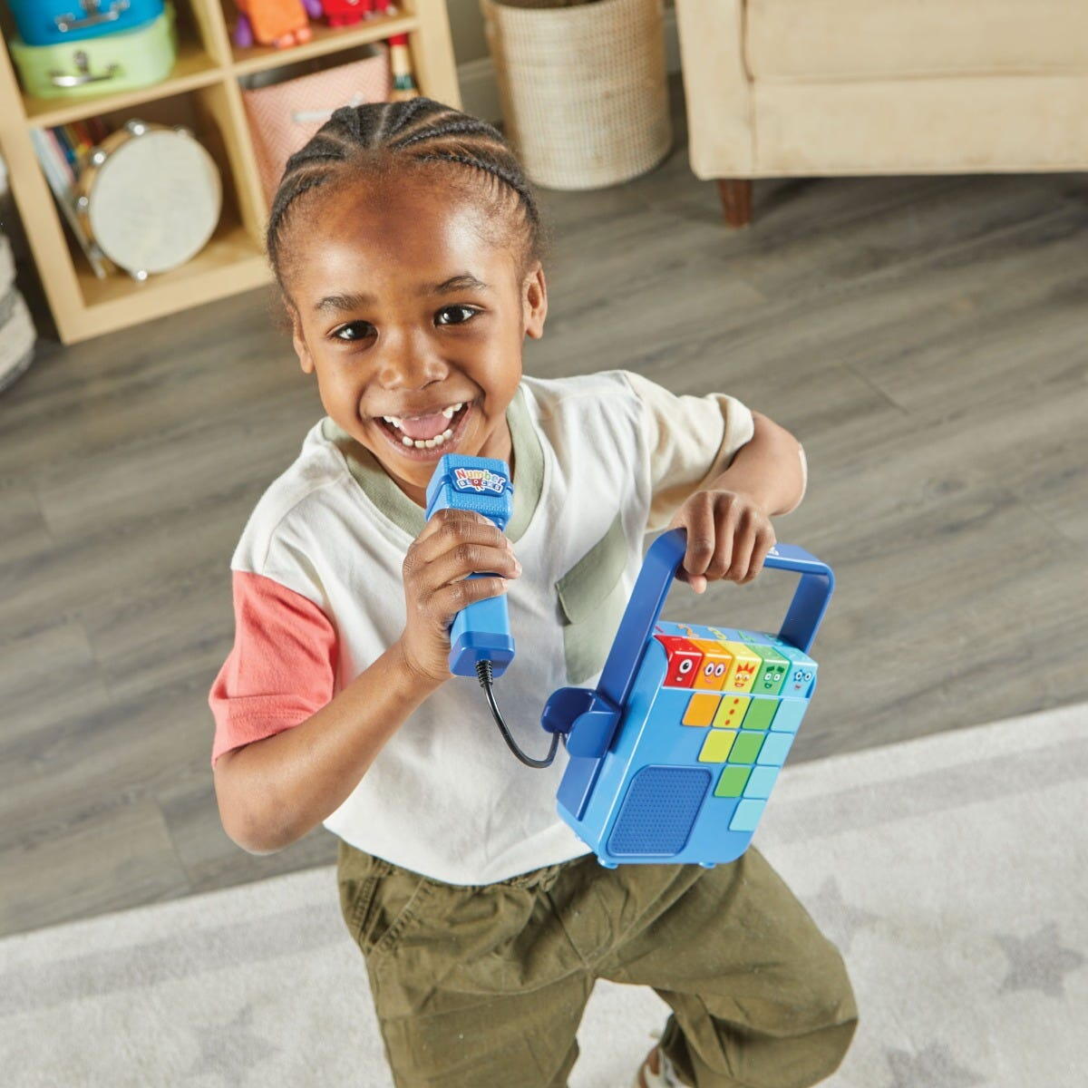 Statie muzicala cu microfon - Numberblocks®