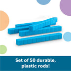 Set riglete baza 10 (50 bucati)