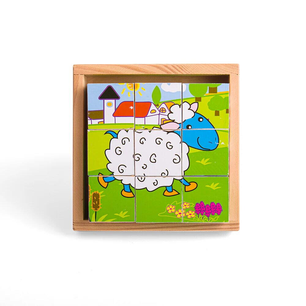 Puzzle cubic - animale domestice