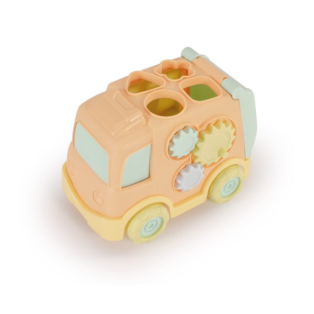 Camion cu sortator pentru forme - Pastel