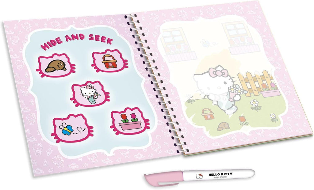 Waterbook: Carte de colorat cu apa - Hello Kitty