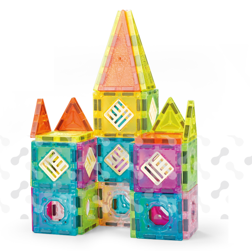 Set de constructie magnetic - 48 piese (5.5 cm)