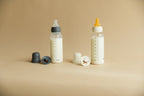 BIBS - Set complet biberon anticolici PP fara BPA, 270 ml, Latex, Ivory