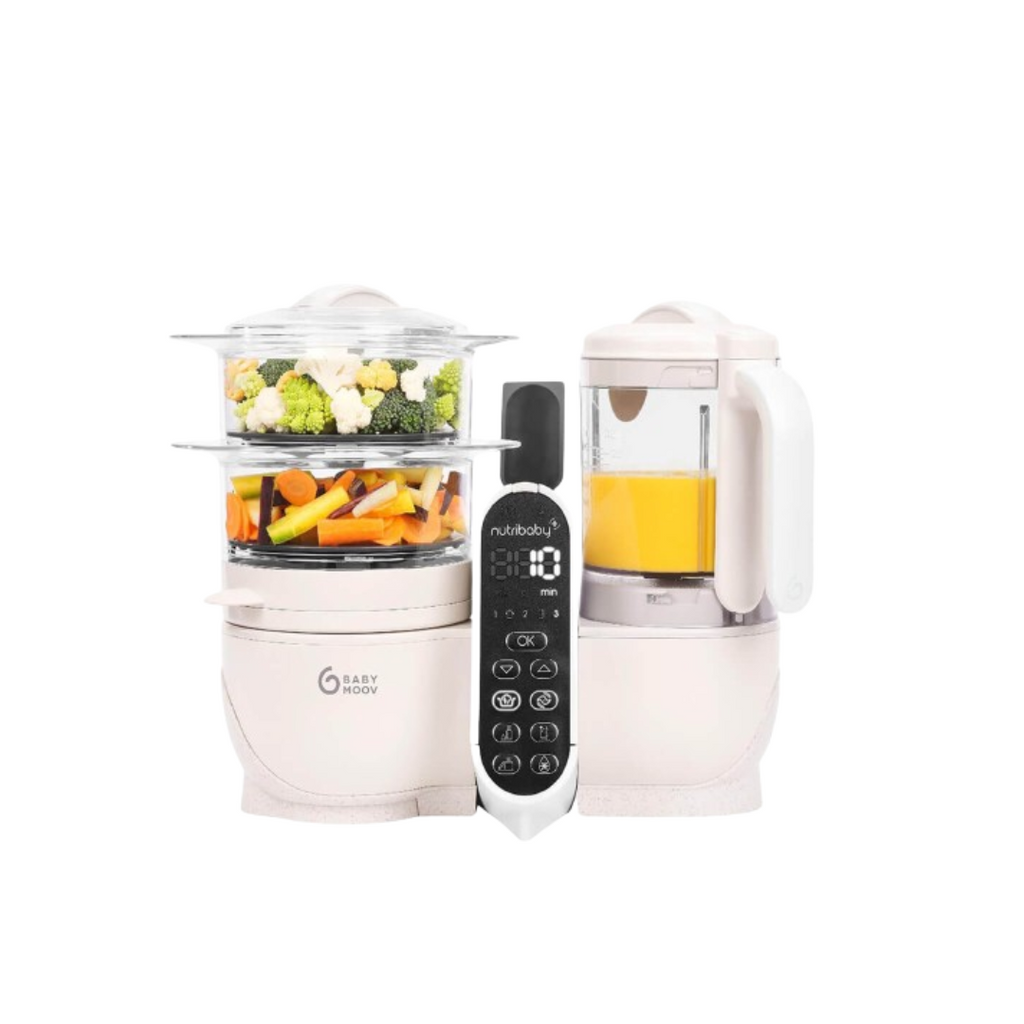 Babymoov - Robot multifunctional 5 in 1 Nutribaby (+) Mineral Beige