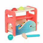 Banc cu ciocan, bile si xilofon din lemn B.Toys