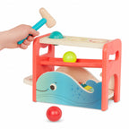 Banc cu ciocan, bile si xilofon din lemn B.Toys