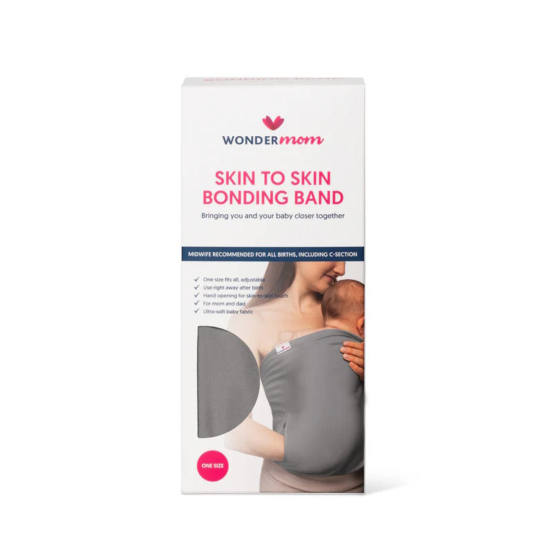 Banda Textila pentru Contact Skin to Skin Wondermom Grey