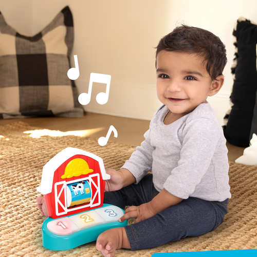 Baby Einstein - Centru de activitati jumper Farm Explorers Jump & Learn Barnyard