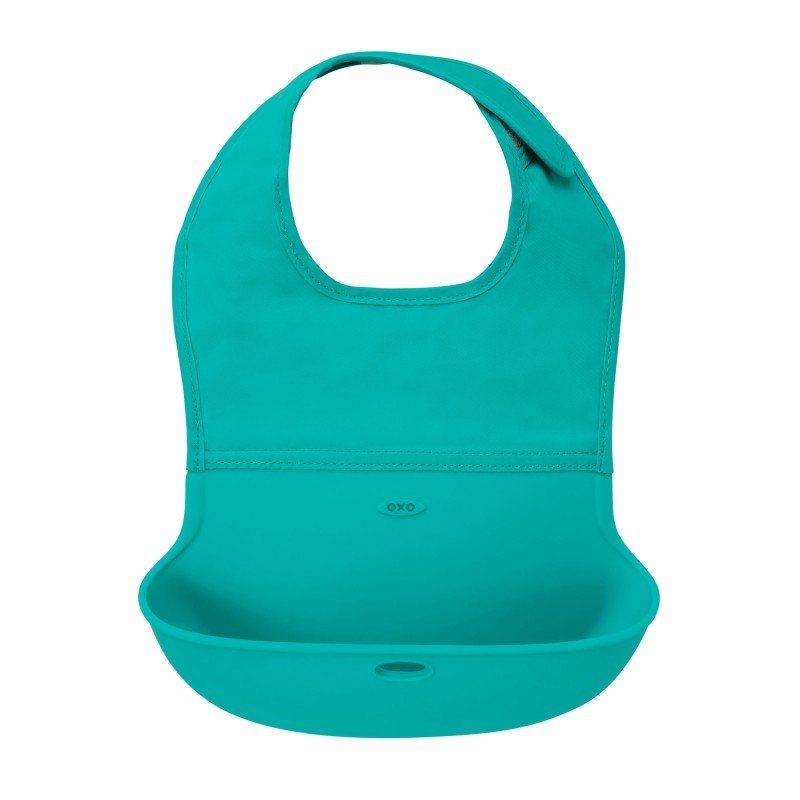 Teal Foldable Bib