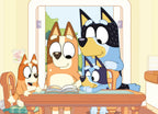 Puzzle de colorat - Bluey (24 de piese)