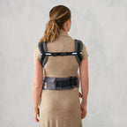 Ergobaby Marsupiu Alta Hip 4 luni - 4 ani 5.5-20.4 kg Graphite Grey certificat IHDI cu plasa SoftFlex