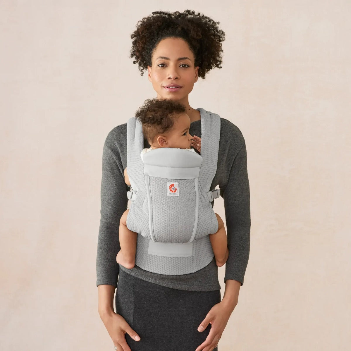 Marsupiu Omni Lite Mesh, Ergobaby, Pearl Grey