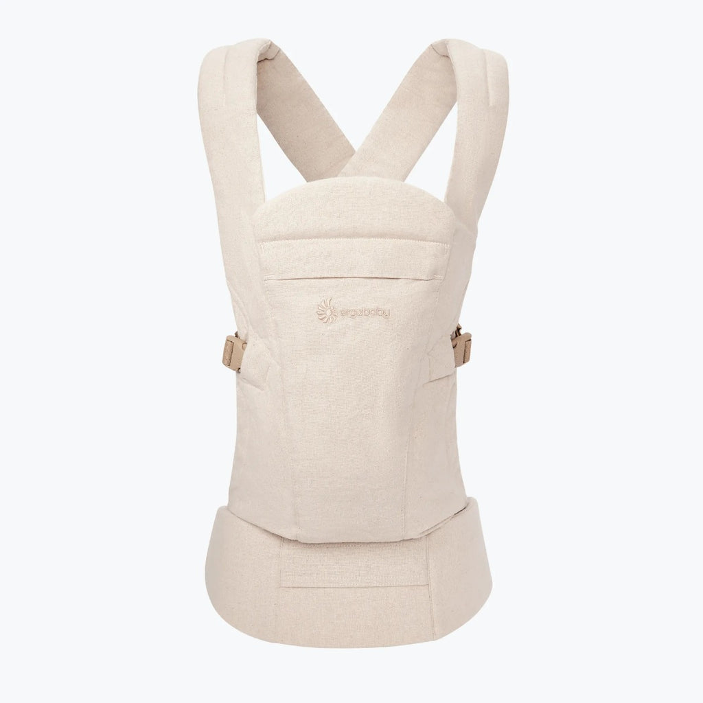Ergobaby Marsupiu Omni Lite Mesh Natural Linen 0-24 luni poliester, purtare frontala ergonomica