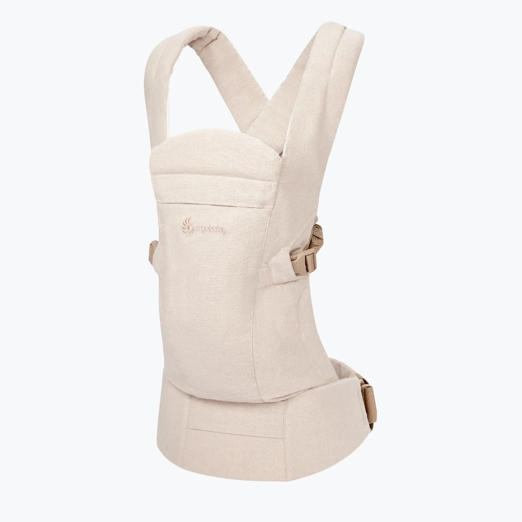 Ergobaby Marsupiu Omni Lite Mesh Natural Linen 0-24 luni poliester, purtare frontala ergonomica
