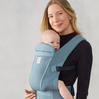 Ergobaby Marsupiu Omni Lite Mesh Slate Blue 0-24 luni plasa poliester purtare frontala