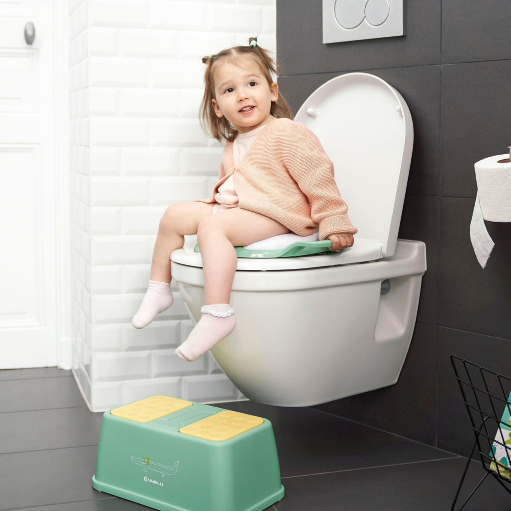 Badabulle - Reductor Wc Cu Manere Verde