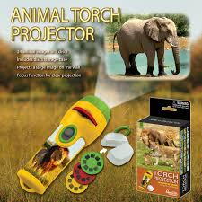 Proiector tip lanterna - Descopera lumea animalelor