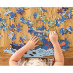 Cunoaste si exploreaza - Puzzle Mari si oceane (205 piese)