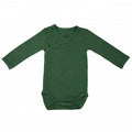 Long-Sleeve Bodysuit, Bamboo Aspen Green 50-56