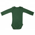 Long Sleeve Bodysuit, Bamboo Aspen Green 74-80
