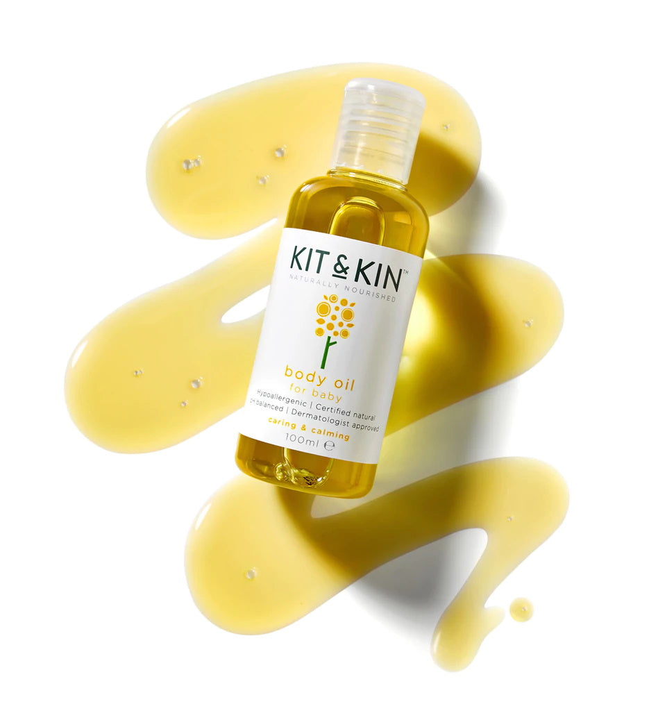 Ulei natural pentru masaj bebelusi Kit&Kin 100ml
