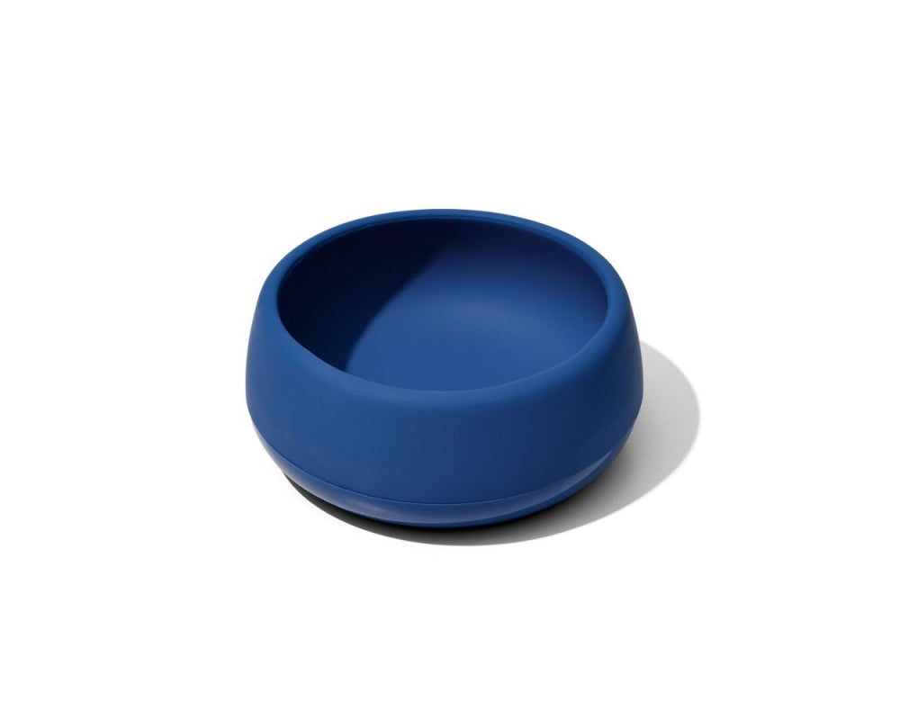 Navy Silicone Bowl