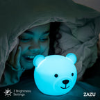 Lampa de veghe multicolora Bor the Bear , Zazu Kids