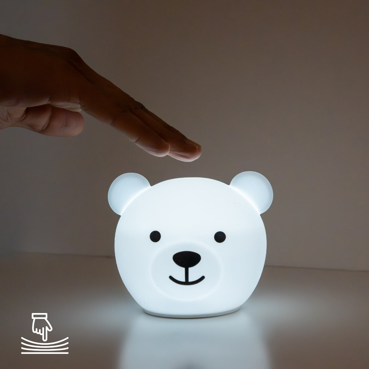 Lampa de veghe multicolora Bor the Bear , Zazu Kids