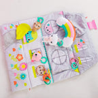 Bright Starts - Salteluta de activitati & Casuta de papusi Floors of Fun