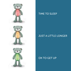 Brody the Musical Sleep Trainer Bear with Light, Blue, Zazu Kids