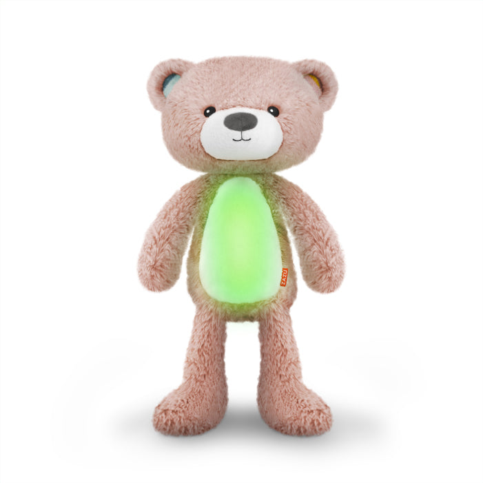 Brody the Bear Musical Sleep Trainer with Light, Pink, Zazu Kids
