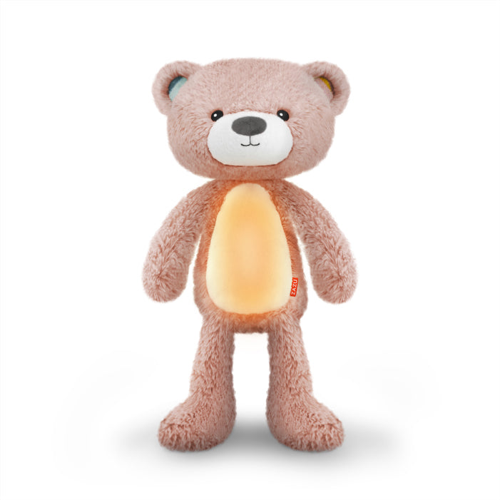Brody the Bear Musical Sleep Trainer with Light, Pink, Zazu Kids