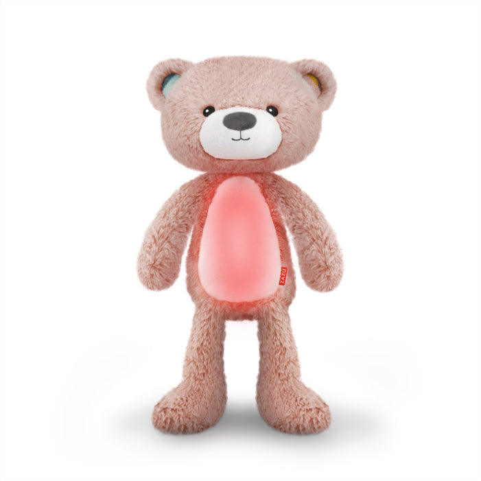 Brody the Bear Musical Sleep Trainer with Light, Pink, Zazu Kids
