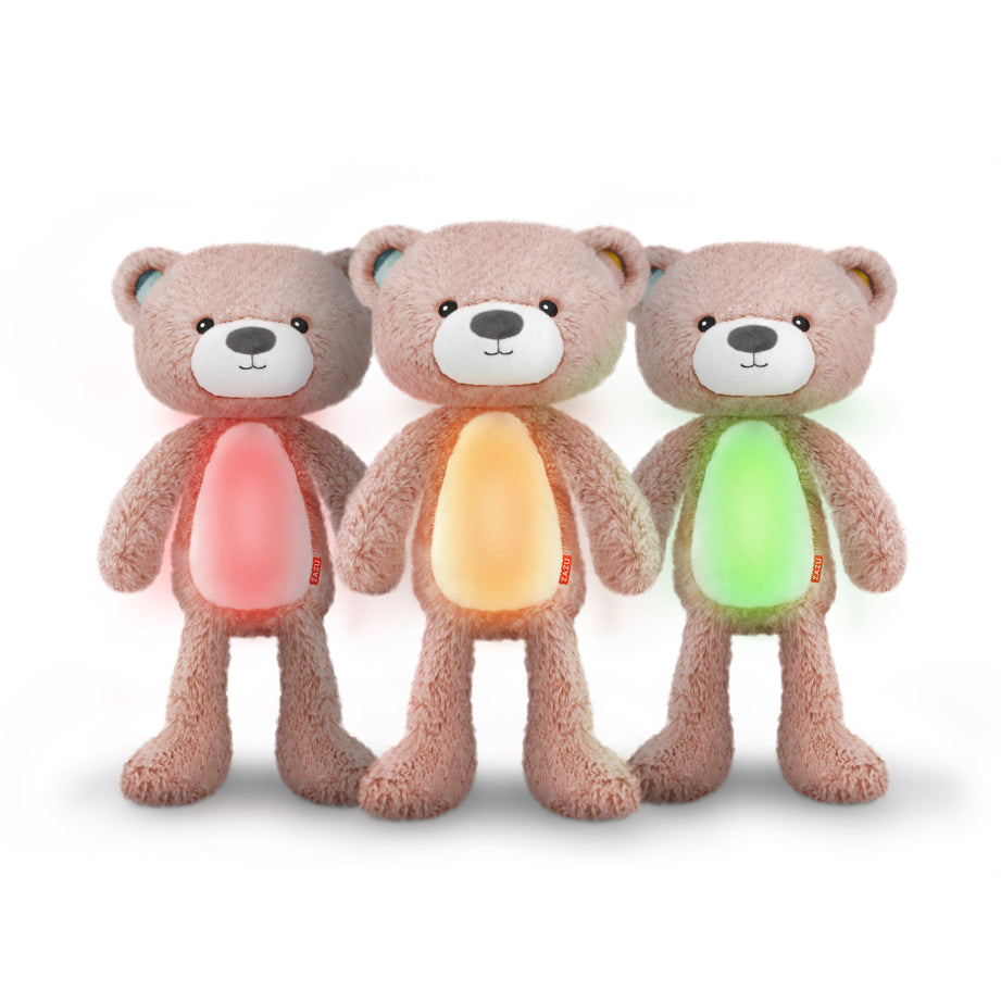 Brody the Bear Musical Sleep Trainer with Light, Pink, Zazu Kids