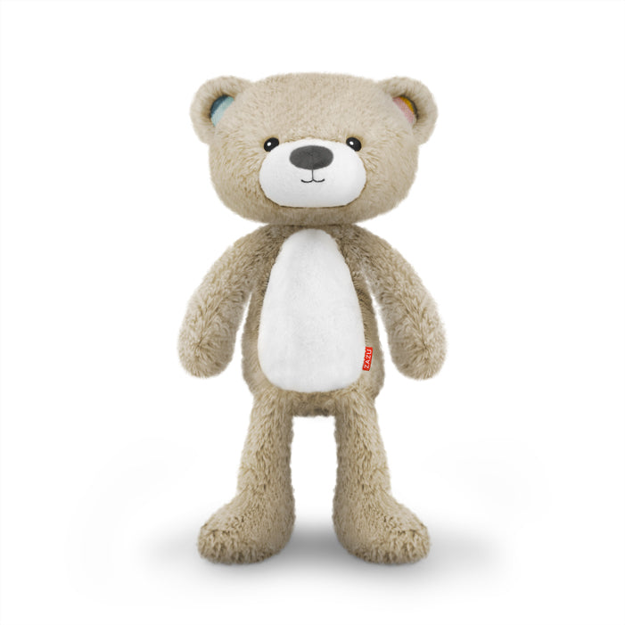 Zazu Kids Brody the Bear Musical Sleep Trainer with Light, Taupe