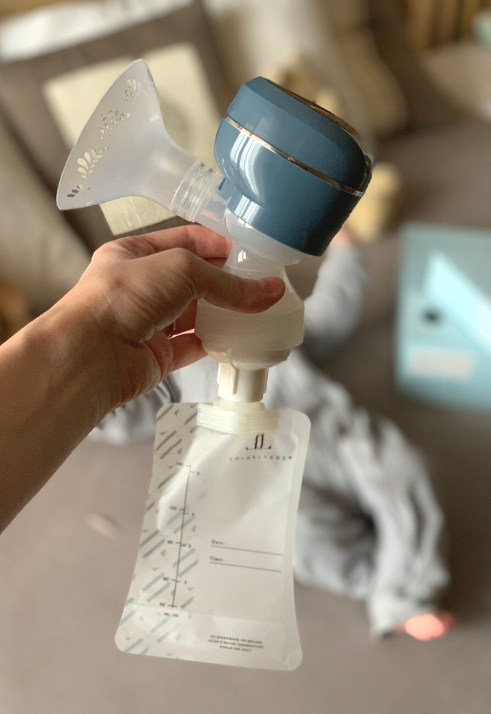 Pungi pentru Stocarea Laptelui Matern Lola&Lykke® (30 buc) 150 ml