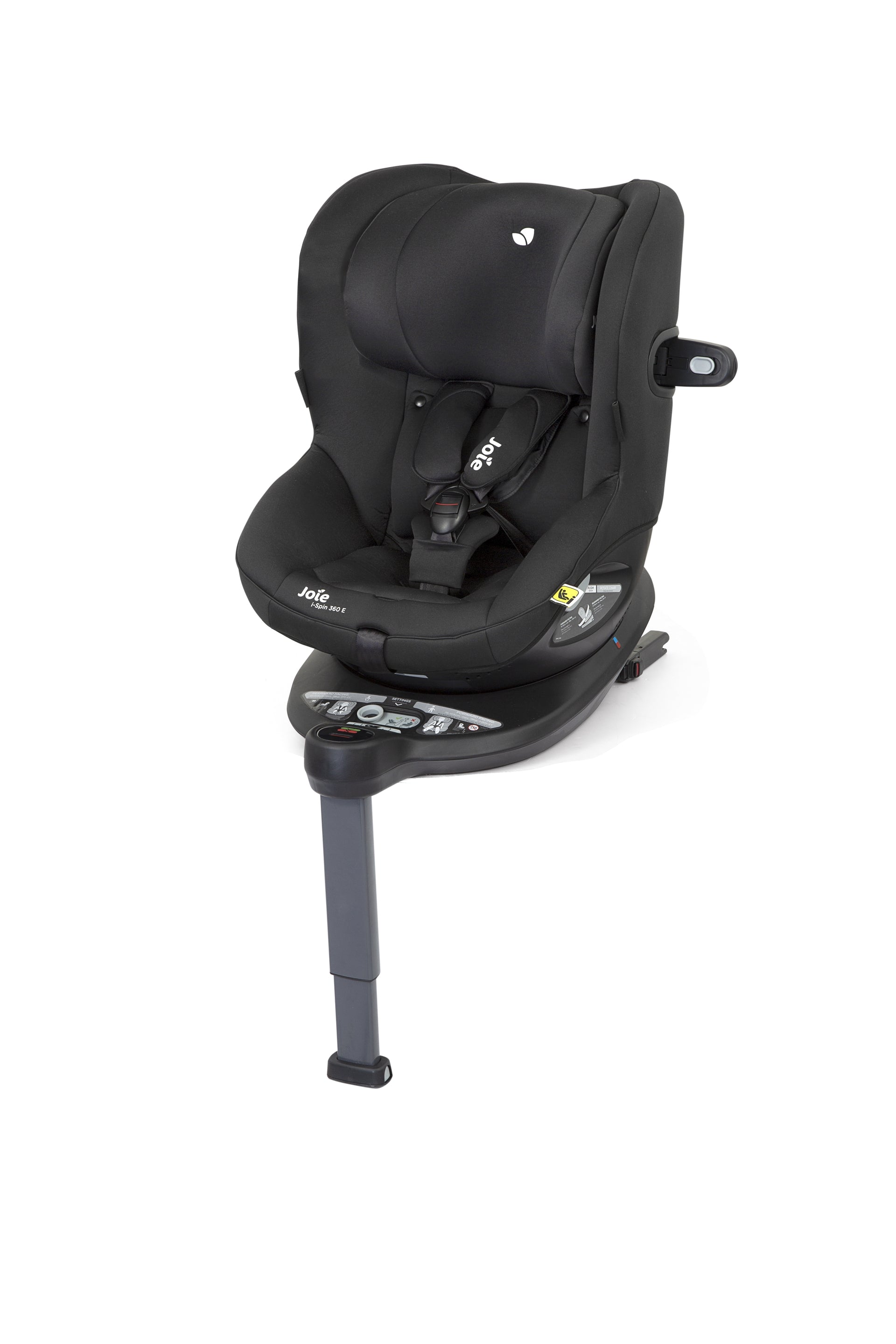 Joie - Scaun auto i-Spin 360° E Coal, 61 cm-105 cm, testat ADAC si certificat R129
