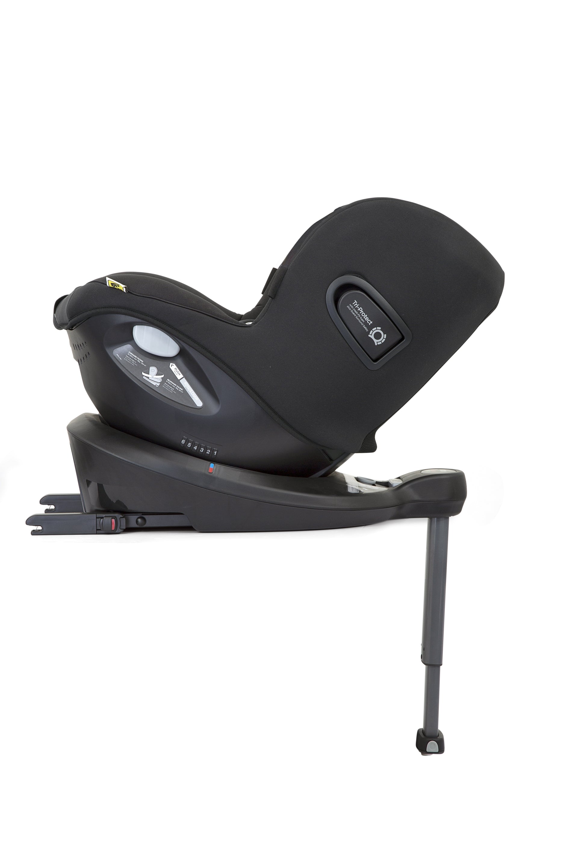 Joie - Scaun auto i-Spin 360° E Coal, 61 cm-105 cm, testat ADAC si certificat R129